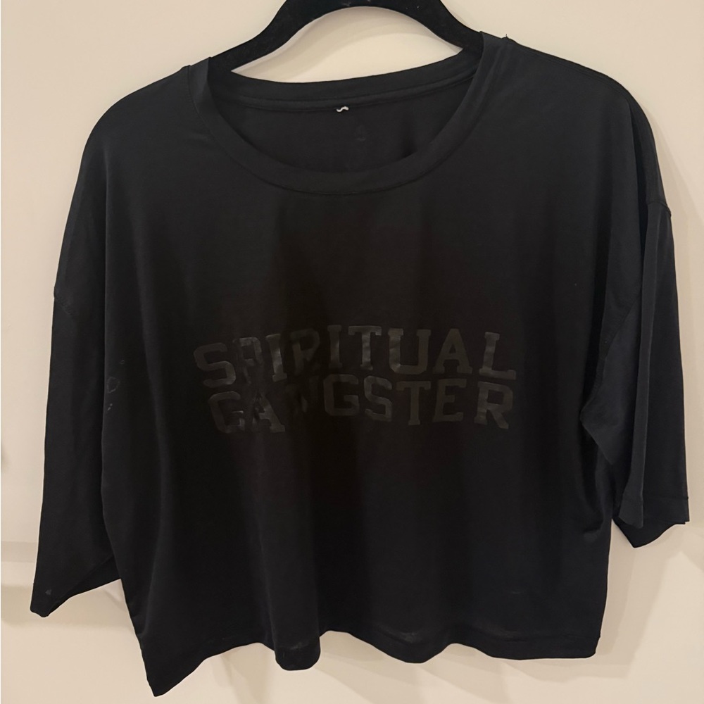 Spiritual Gangster Black Women's Top